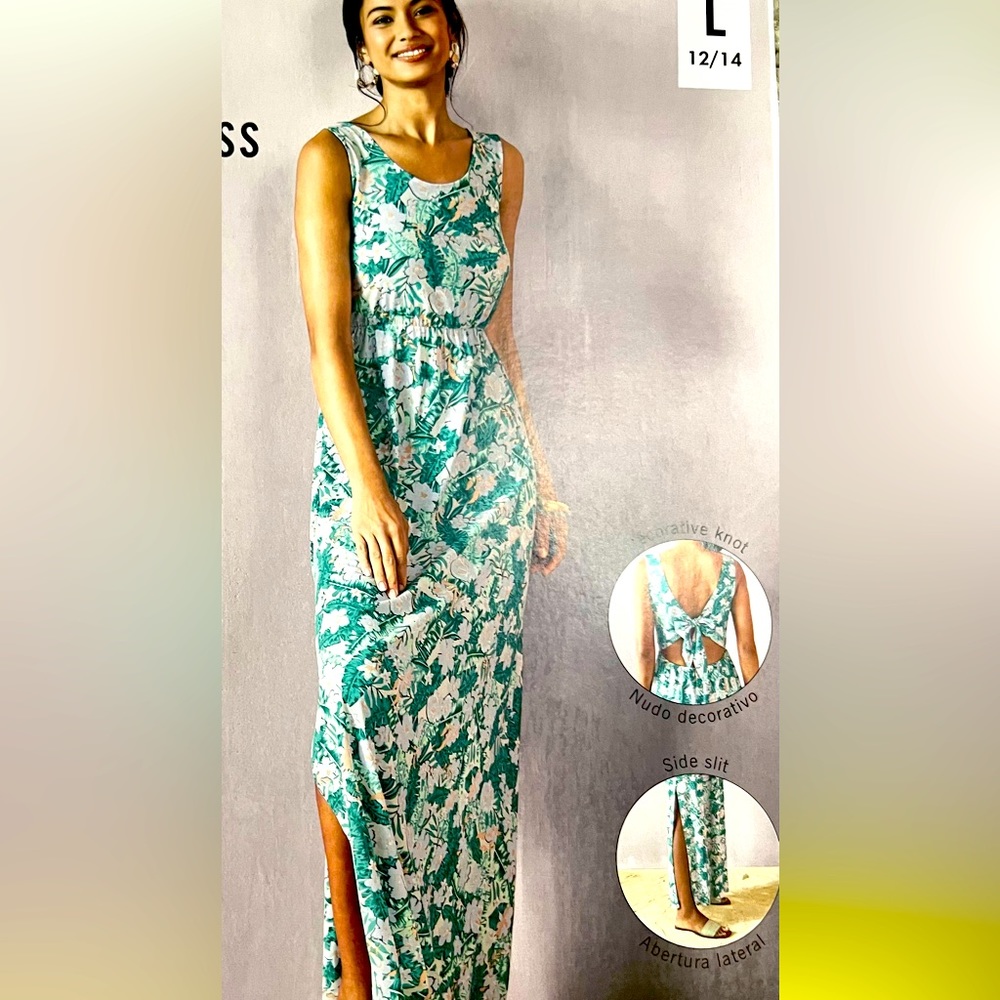 Floral maxi dress